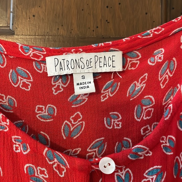 Red Summer Dress - Picture 3 of 4